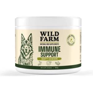 WILD FARM МЕКИ ДЪВКИ - Immune Support 180 г (60 бр. ) Естествена подкрепа за имунитета и жизнеността на кучето