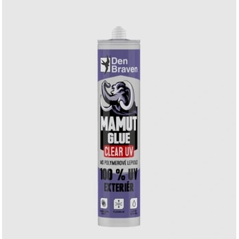DEN BRAVEN Mamut Glue Crystal Clear UV 290 ml transparentný