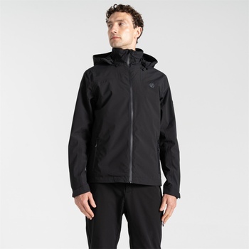 Image 1 of Dare 2b Яке Dare 2b Men's Switch Out II Waterproof Windproof Detachable Hood Jacket - Black