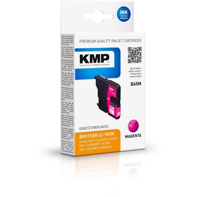Compatible KMP Brother LC-985M 260S магента касета за принтер (неоригинална) (1523,4006)