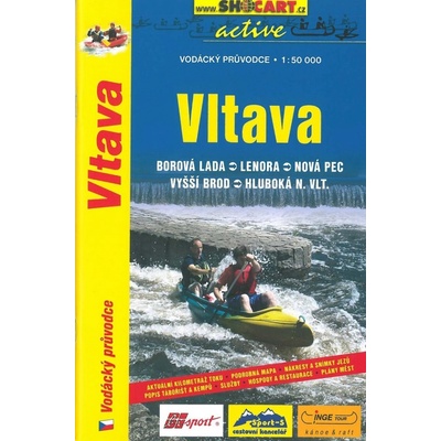 Vltava vodácký průvodce 1:50 000 SC Ivan Novák – Zbozi.Blesk.cz