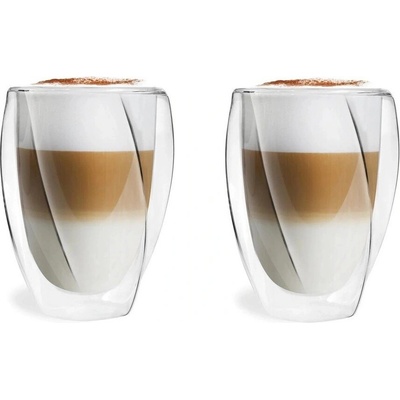 Vialli Design dvoustěnných sklenic Vialli Design Latte 2 x 300 ml
