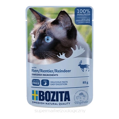 Bozita Парчета в желе с елен (пакетче) 85 г