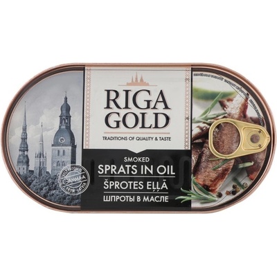 Riga Gold Šproty v oleji 133 g