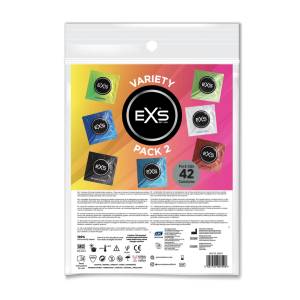 EXS Condoms Variety Pack 2 - Презервативи - 42 Броя