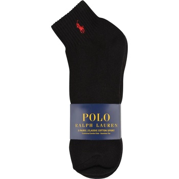 Ralph Lauren Чорапи POLO RALPH LAUREN Three Pack Sport Socks - Black