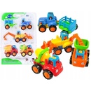 Huile Toys sada Traktor + bager + domiešavač + tatra
