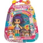 RSTA Мини кукла RS Toys Lovely Girls - С лилава коса и аксесоари (12027A)
