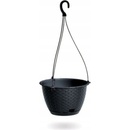 Nohel Garden kvetináč závěsný Ratolla Round W plastový 24x16cm