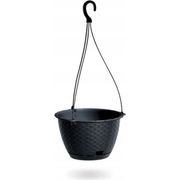 Nohel Garden kvetináč závěsný Ratolla Round W plastový 24x16cm