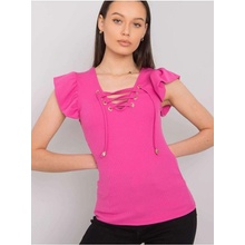 ITALY MODA tričko weverly dhj-bz-13301.34p fuchsia pink