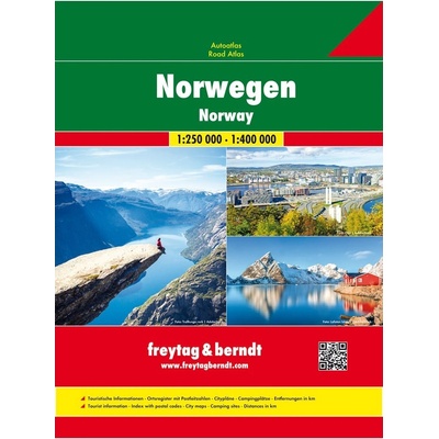 Norwegen Autoatlas 1:250.000/1:400.000 - Freytag-Berndt und Artaria KG