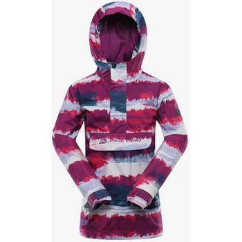 Alpine Pro Сиво и розово яке за открито за момичета ALPINE PRO ZEREDO ALPINE PRO | Rozov | Момичешки | 140/146