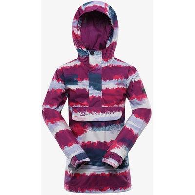 Alpine Pro Сиво и розово яке за открито за момичета ALPINE PRO ZEREDO ALPINE PRO | Rozov | Момичешки | 140/146