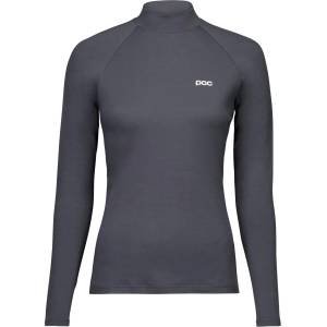 POC Дамско горнище Poc Women's Layer Merino Mock Neck Jersey Cycling undershirt - Sylvanite Grey (114-3709-0113)