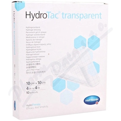 Hydrotac Transparent sterilní 10 x 10 cm 10 ks