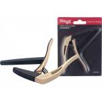 Stagg Каподастер за класическа китара Stagg SCPX-FL CLWOOD цвят дърво