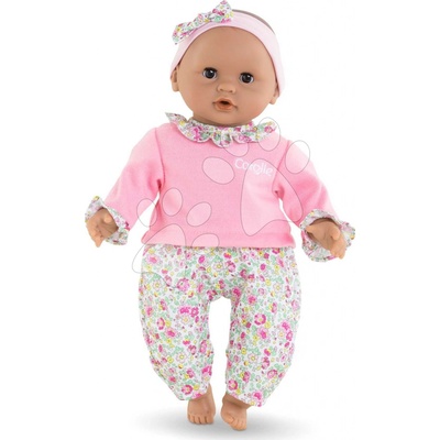 Corolle Bébé Calin Maria s hnedými klipkajúcimi očami a fazuľkami 30 cm