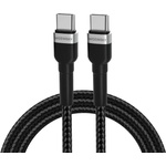 Wozinsky Кабел Wozinsky WNBCC1, USB-C / USB-C, PD 65W, 1m, черен (WNBCC1)