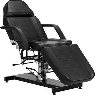Pro salony kosmetické tatérské křeslo hydraulické BASIC 210 černá