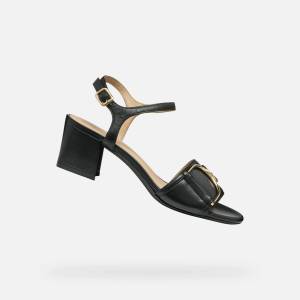 Geox Черни дамски сандали Geox Neeraklia 50 Geox | Cheren | ЖЕНИ | 35