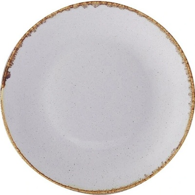 FINE DINE Kulatý mělký talíř 180 mm Popelová