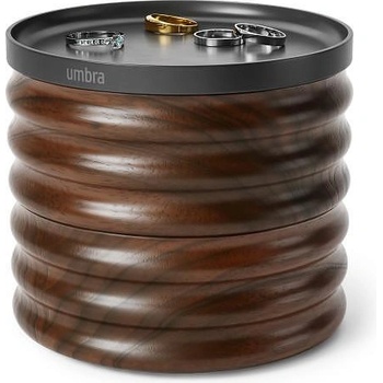 Umbra hk ltd (Канада) Кутия за бижута и аксесоари umbra tesora дървена - цвят черен и орех (umbra 1021398-048)