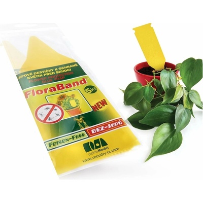 FloraBand lepové desky k ochraně rostlin 5 ks – Zboží Dáma