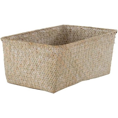 Compactor Úložný košík Compactor KITO ručně pletený 30 x 20 x 13 cm béžový