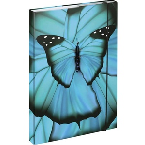 Baagl Butterfly синьо, светло-зелено, черно (a-33024)