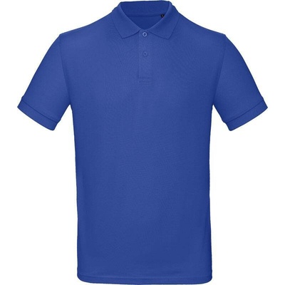 B&C Inspire polo Men piqué polo cobalt modrá