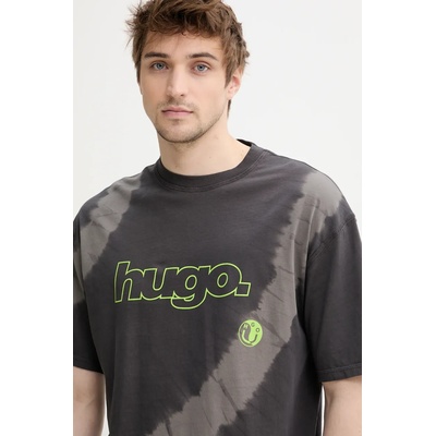 HUGO Blue Памучна тениска Hugo Blue (50542951)