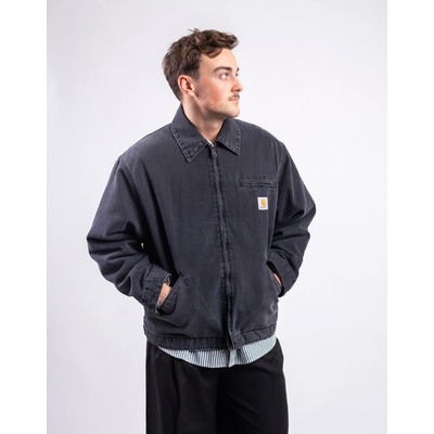 Carhartt WIP OG Detroit Jacket Black grind wash
