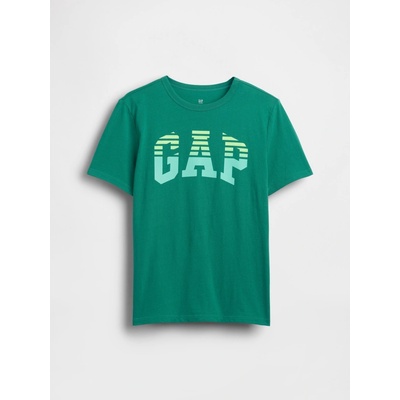 GAP detské tričko s logom zelená