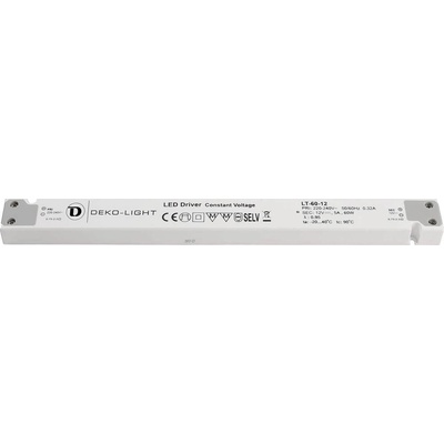 Deko Light LONG-FLAT, CV napájecí zdroj pro LED konstantní napětí 0 mA - 5 A 12 V/DC 1 ks