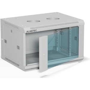 ALANTEC ALANTEC 19" 6U 600x450 стенен шкаф сив (SW-6U-600-450-01-SA)