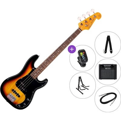 SX SPJ62+ SET 2 3-Tone Sunburst Електрическа бас китара
