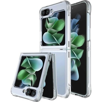 Image 1 of GKK Противоударен Калъф за Samsung Galaxy Z Flip 5, GKK Hybrid Clear Case, Прозрачен (5906601459871)