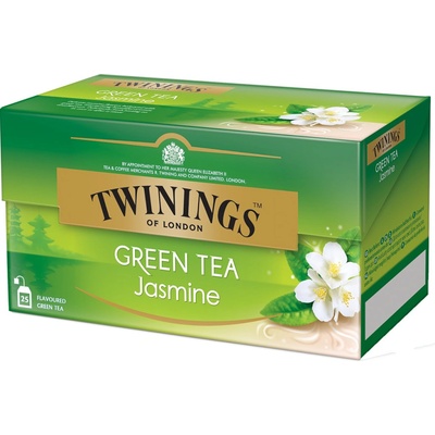 Twinings Zelený čaj s jasmínem 25 x 1,8 g