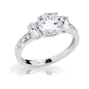 Modesi Elegantní zásnubní prsten JA17250CZ