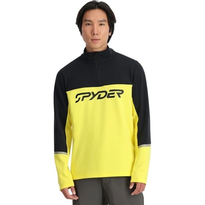 Spyder SPEED fleece 1/2 ZIP žlutá