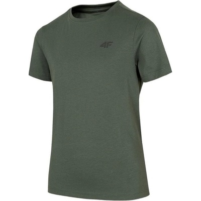4F dětské tričko HJZ22 JTSM001 khaki
