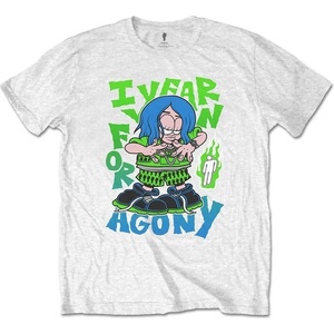 Billie Eilish Agony White XL Риза (BILLIETS09MW04)