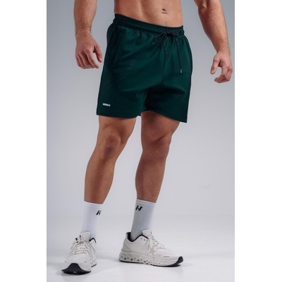Oversized tréninkové šortky PRIMAL 876 Tmavě zelené dark green