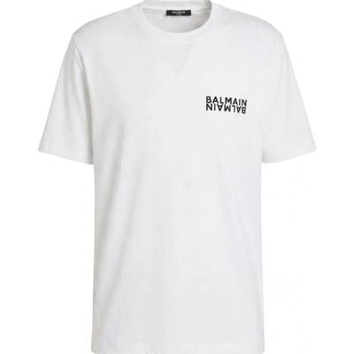 Balmain Mirror Logo White