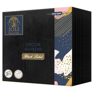  Луксозни салфетки серия Decor Napkins - Black Label 30бр