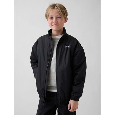 GAP detská bunda s logom Windbreaker čierna