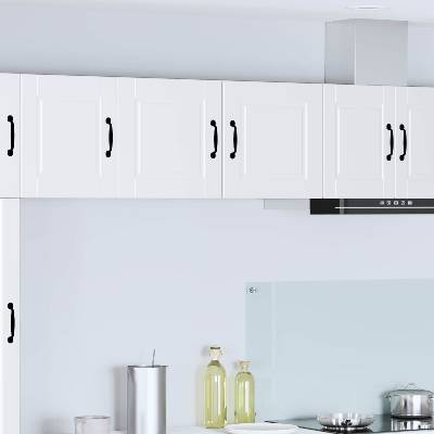 vidaXL Стенен шкаф PORTO Бяло 40 x 31 x 40 см Инженерно дърво (885225)