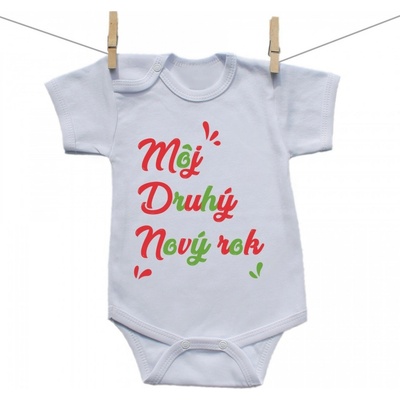 Boodyy Body s krátkym rukávom Môj druhý Nový rok