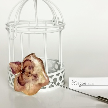 Meganflo Орхидея брошка - игла